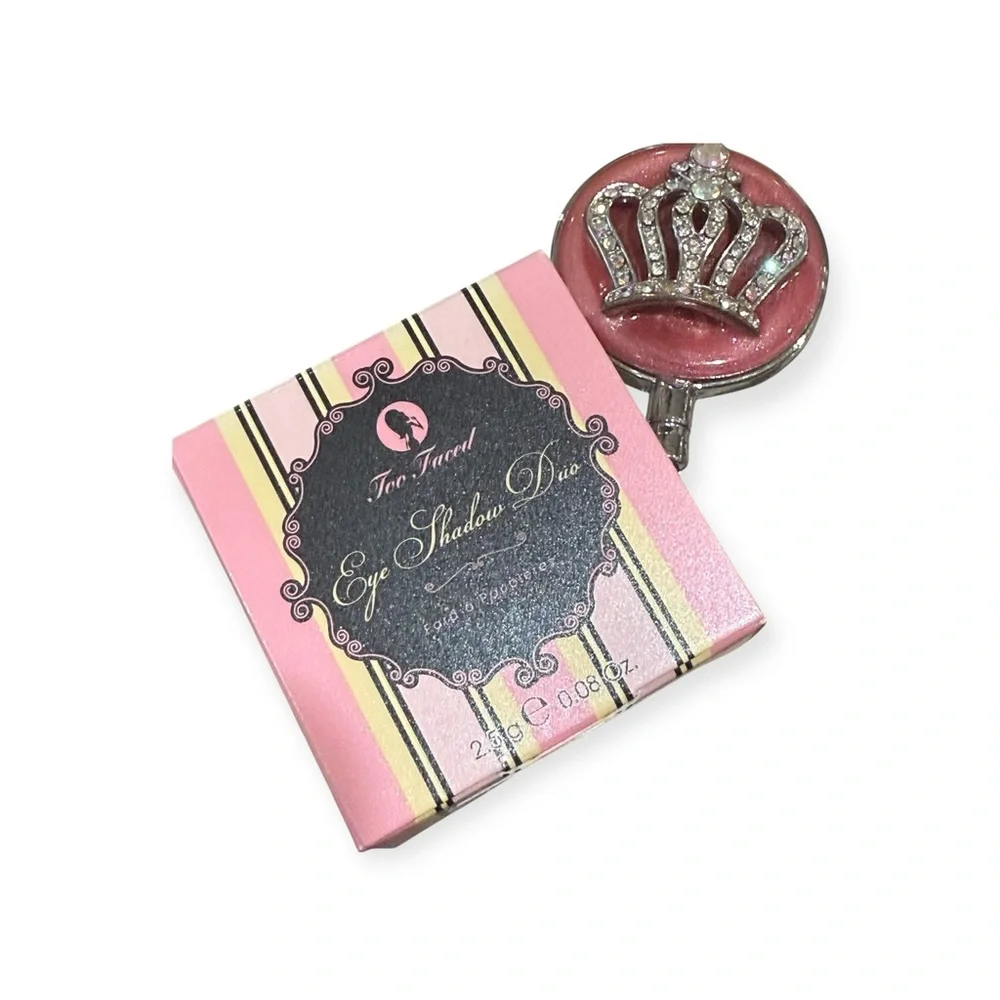 Deadstock: new Too Faced 𖦹 OG Original Eye Shadow Duo 𖦹 Poodle Puff 𖦹 in box